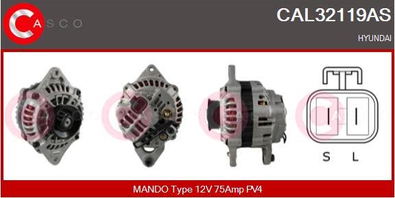 Casco CAL32119AS - Generator alexcarstop-ersatzteile.com