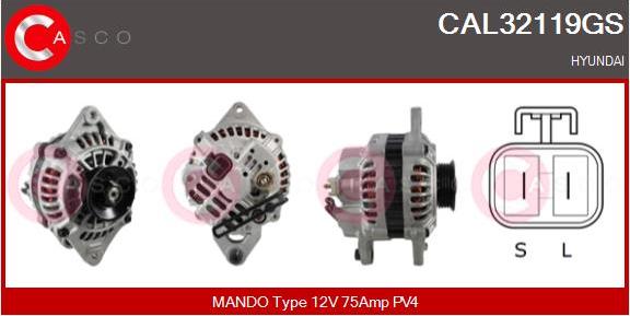 Casco CAL32119GS - Generator alexcarstop-ersatzteile.com