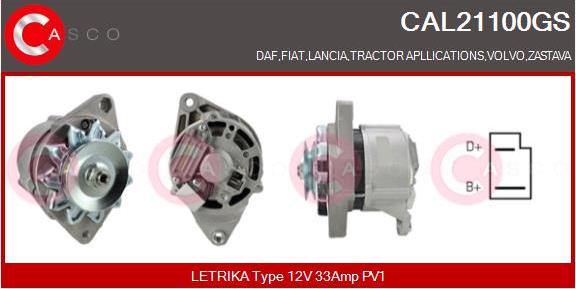 Casco CAL21100GS - Generator alexcarstop-ersatzteile.com