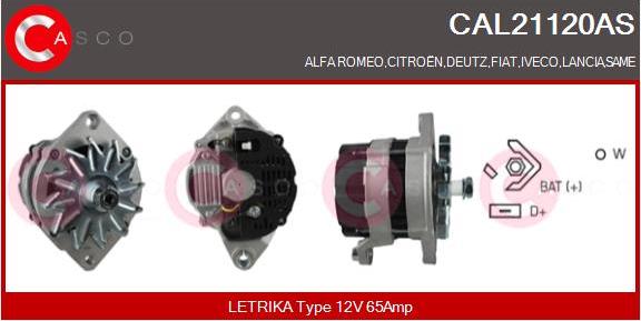 Casco CAL21120AS - Generator alexcarstop-ersatzteile.com