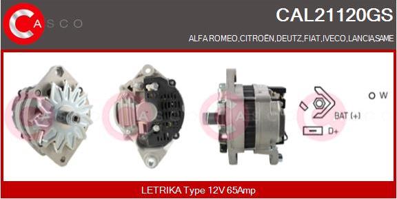 Casco CAL21120GS - Generator alexcarstop-ersatzteile.com