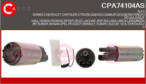 Casco CPA74104AS - Kraftstoffpumpe alexcarstop-ersatzteile.com