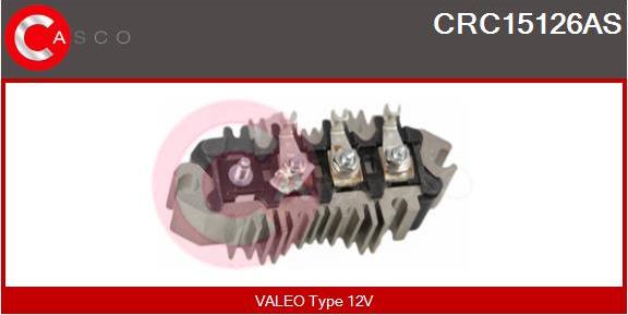 Casco CRC15126AS - Gleichrichter, Generator alexcarstop-ersatzteile.com