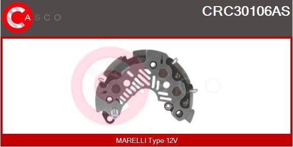 Casco CRC30106AS - Gleichrichter, Generator alexcarstop-ersatzteile.com