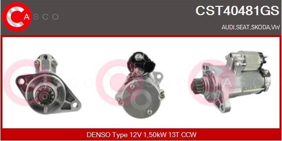 Casco CST40481GS - Starter alexcarstop-ersatzteile.com