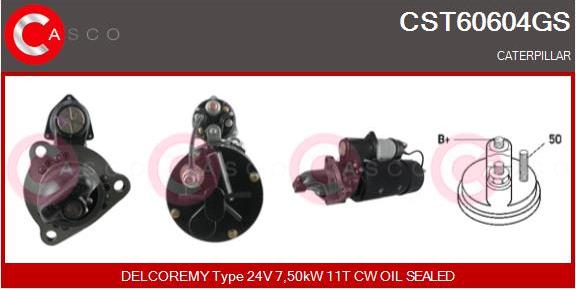 Casco CST60604GS - Starter alexcarstop-ersatzteile.com