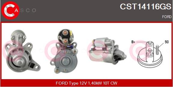 Casco CST14116GS - Starter alexcarstop-ersatzteile.com