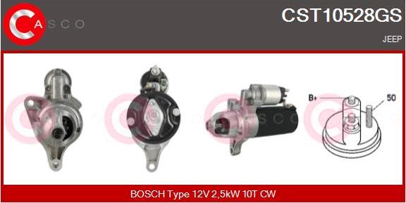 Casco CST10528GS - Starter alexcarstop-ersatzteile.com