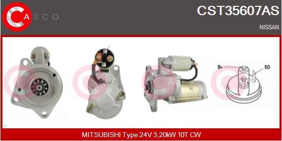 Casco CST35607AS - Starter alexcarstop-ersatzteile.com