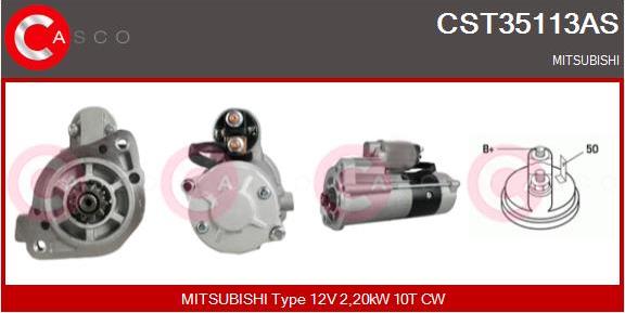 Casco CST35113AS - Starter alexcarstop-ersatzteile.com