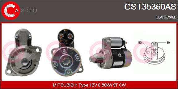 Casco CST35360AS - Starter alexcarstop-ersatzteile.com