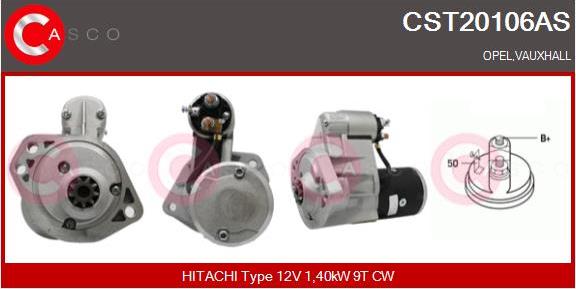 Casco CST20106AS - Starter alexcarstop-ersatzteile.com