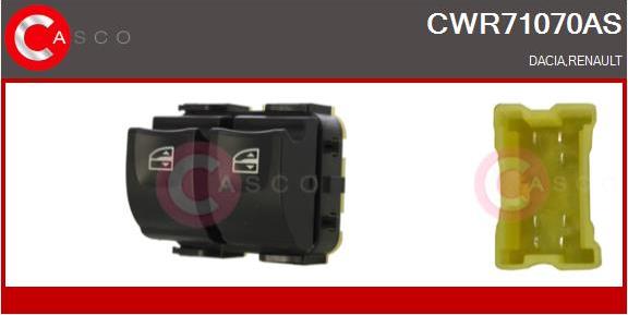 Casco CWR71070AS - Schalter, Fensterheber alexcarstop-ersatzteile.com