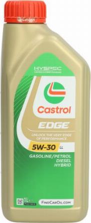 Castrol EDGE5W30LL1L - Motoröl alexcarstop-ersatzteile.com