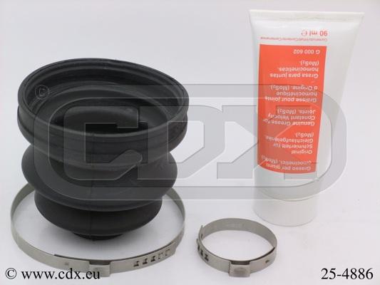 CDX 25-4886 - Faltenbalg, Antriebswelle alexcarstop-ersatzteile.com