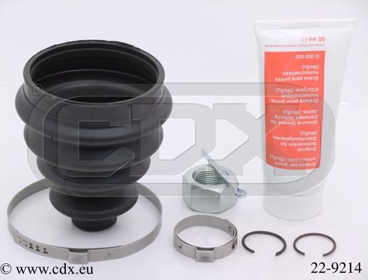 CDX 22-9214 - Faltenbalg, Antriebswelle alexcarstop-ersatzteile.com