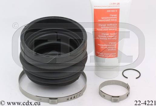 CDX 22-4221 - Faltenbalg, Antriebswelle alexcarstop-ersatzteile.com