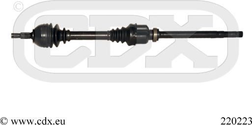 CDX 220223 - Antriebswelle alexcarstop-ersatzteile.com