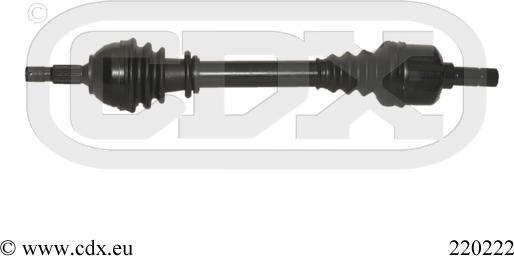 CDX 220222 - Antriebswelle alexcarstop-ersatzteile.com