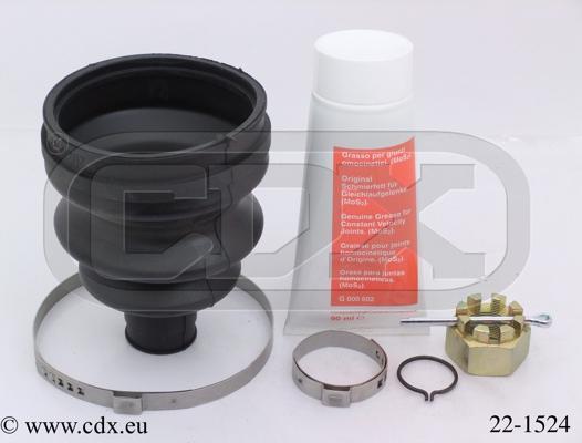 CDX 22-1524 - Faltenbalg, Antriebswelle alexcarstop-ersatzteile.com