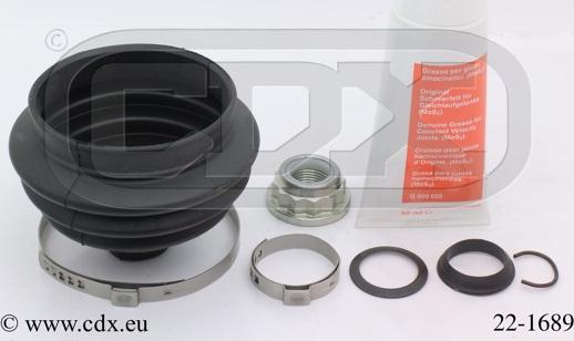 CDX 22-1689 - Faltenbalg, Antriebswelle alexcarstop-ersatzteile.com