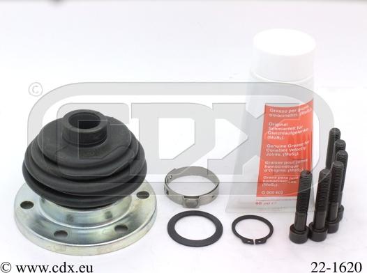 CDX 22-1620 - Faltenbalg, Antriebswelle alexcarstop-ersatzteile.com