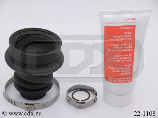 CDX 22-1108 - Faltenbalg, Antriebswelle alexcarstop-ersatzteile.com