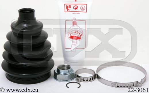 CDX 22-3061 - Faltenbalg, Antriebswelle alexcarstop-ersatzteile.com