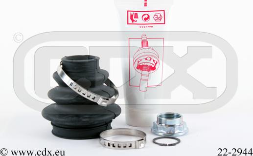 CDX 22-2944 - Faltenbalg, Antriebswelle alexcarstop-ersatzteile.com