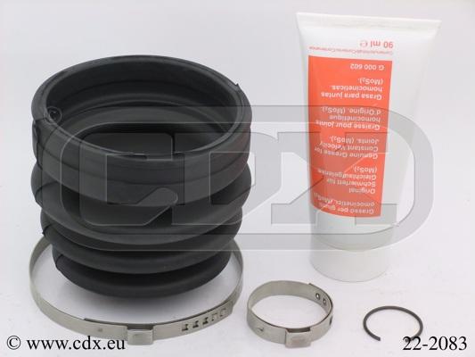 CDX 22-2083 - Faltenbalg, Antriebswelle alexcarstop-ersatzteile.com