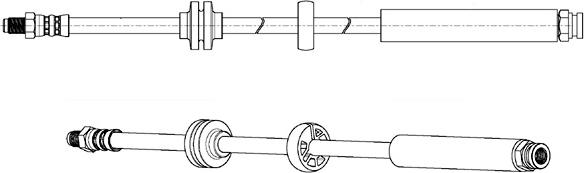 CEF 512709 - Bremsschlauch alexcarstop-ersatzteile.com