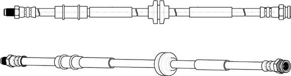 CEF 512708 - Bremsschlauch alexcarstop-ersatzteile.com