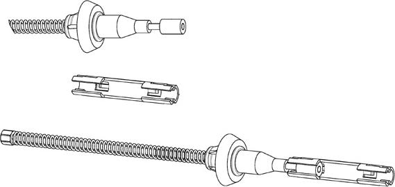 CEF FO02233 - Seilzug, Feststellbremse alexcarstop-ersatzteile.com