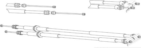 CEF FO02229 - Seilzug, Feststellbremse alexcarstop-ersatzteile.com