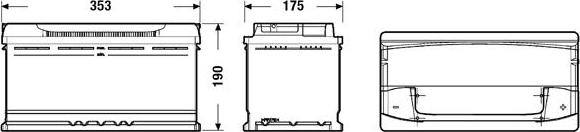 CENTRA CA1000 - Starterbatterie alexcarstop-ersatzteile.com