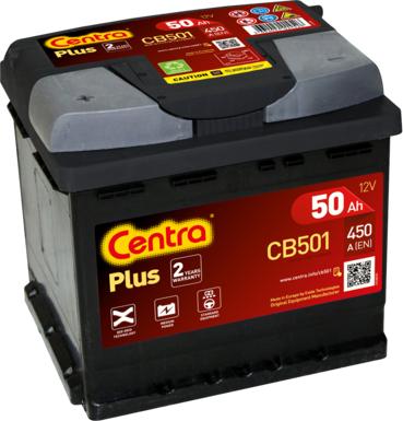 CENTRA CB501 - Starterbatterie alexcarstop-ersatzteile.com