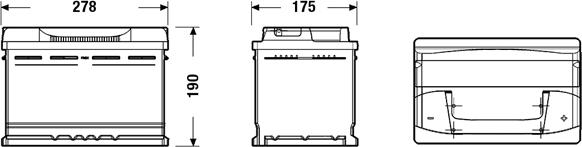 CENTRA CB740 - Starterbatterie alexcarstop-ersatzteile.com