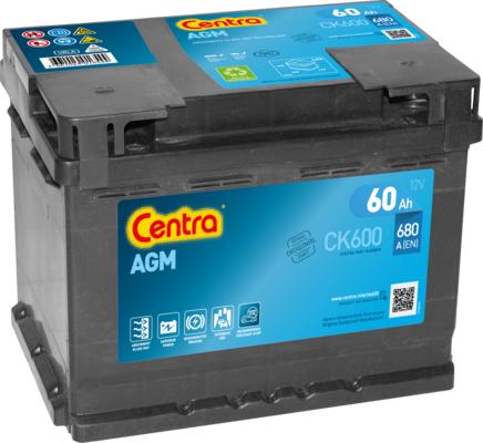 CENTRA CK600 - Starterbatterie alexcarstop-ersatzteile.com