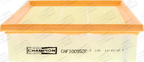 Champion CAF100952P - Luftfilter alexcarstop-ersatzteile.com