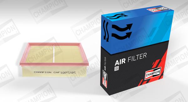 Champion CAF100716P - Luftfilter alexcarstop-ersatzteile.com