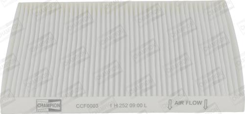 Champion CCF0003 - Filter, Innenraumluft alexcarstop-ersatzteile.com