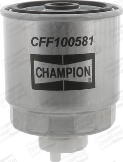 Champion CFF100581 - Kraftstofffilter alexcarstop-ersatzteile.com