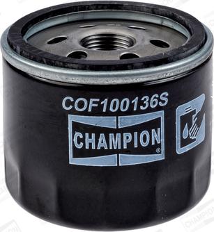 Champion COF100136S - Ölfilter alexcarstop-ersatzteile.com