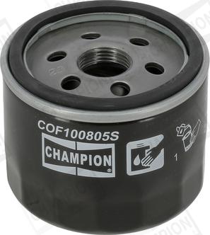 Champion COF100805S - Ölfilter alexcarstop-ersatzteile.com