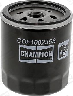 Champion COF100235S - Ölfilter alexcarstop-ersatzteile.com