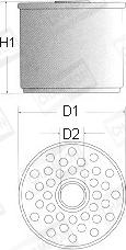 Champion L132/606 - Kraftstofffilter alexcarstop-ersatzteile.com