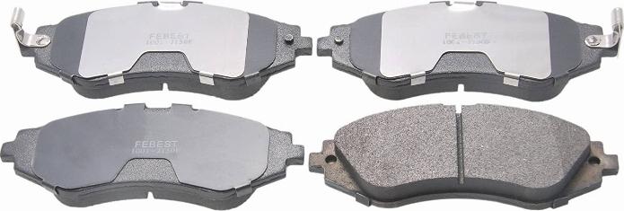 Chevrolet 96253383 - Bremsbelagsatz, Scheibenbremse alexcarstop-ersatzteile.com