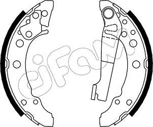 Cifam 153-465 - Bremsbackensatz alexcarstop-ersatzteile.com