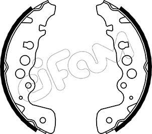 Cifam 153-401 - Bremsbackensatz alexcarstop-ersatzteile.com