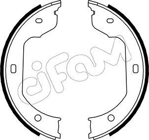 Cifam 153-019 - Bremsbackensatz, Feststellbremse alexcarstop-ersatzteile.com